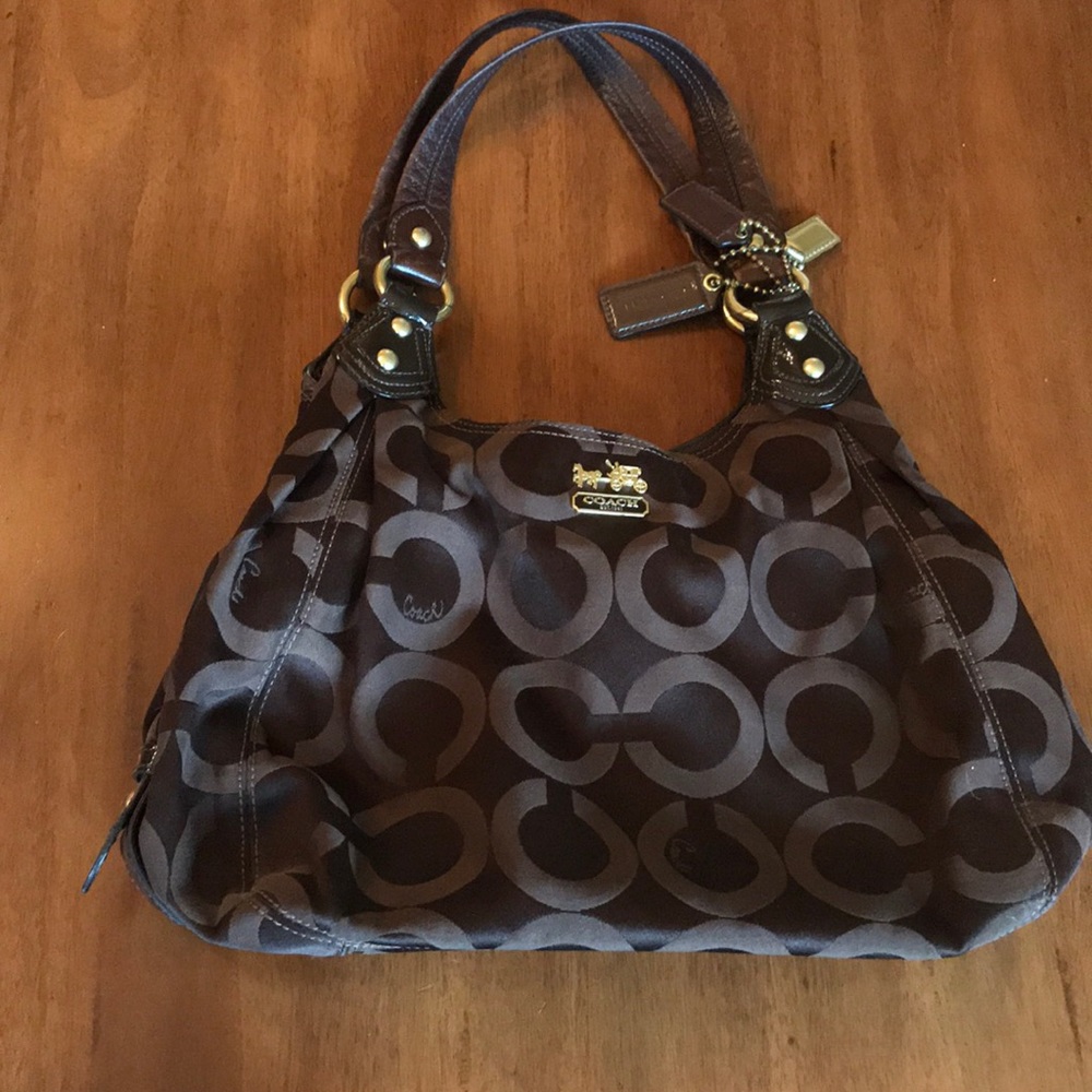 Brown Coach Handbag